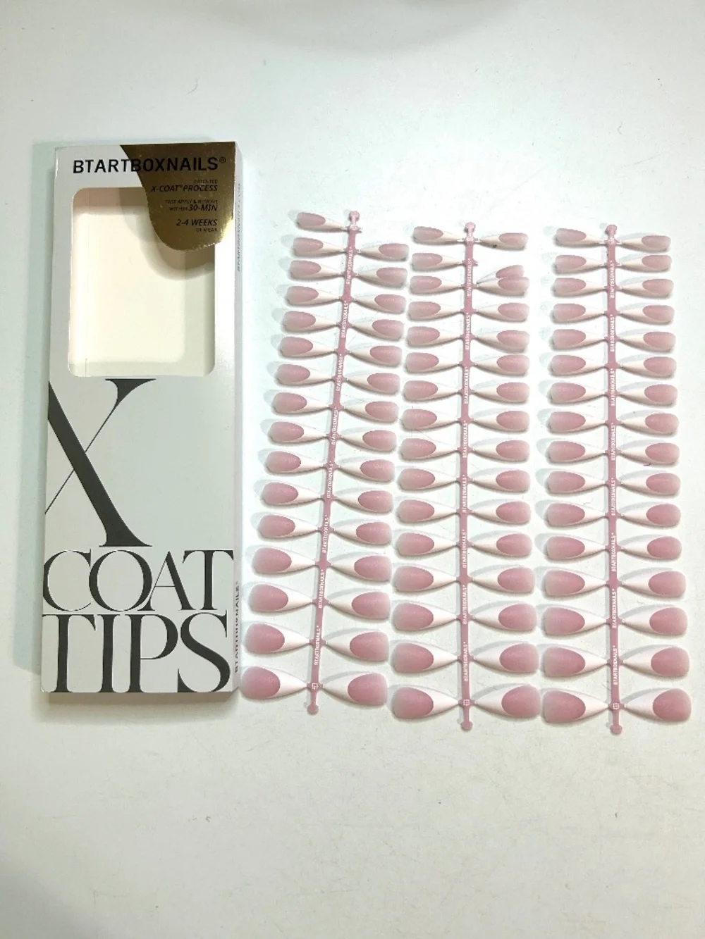 BTArtboxnails XCOATTIPS Glitter Stiletto Press On Nails